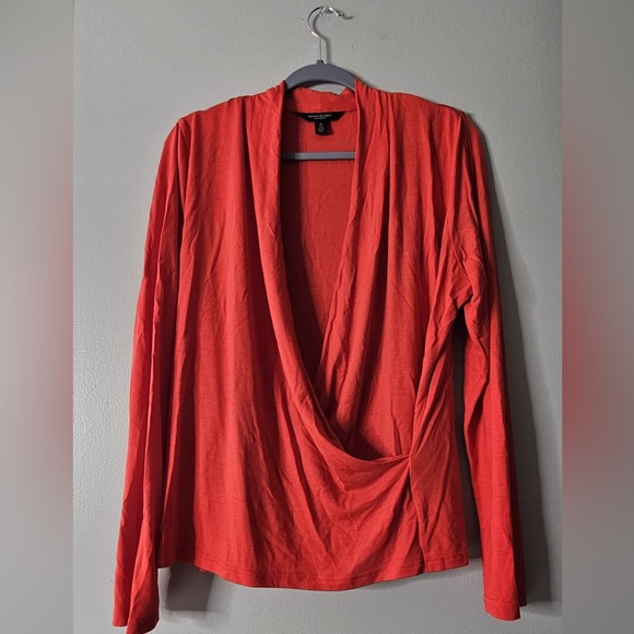 Threadsoft Wrap Top - Picture 2 of 4